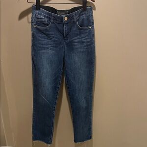 Wit & Wisdom Indigo Cropped Jeans